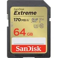 Produktbild: SanDisk Extreme 64B SDHC Memory Card 170MB/s