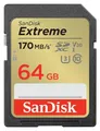 Produktbild: Sandisk Extreme SDXC Speicherkarte 64 GB Class 3 (U3) Klasse 10