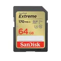 Produktbild: SanDisk Extreme Karte Speicherkarte 64GB 170MB/s Schwarz