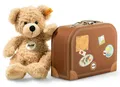 Produktbild: Steiff 'Fynn' Teddybär Im Koffer - Waschbares Plüsch Weiches Spielzeug - 111471
