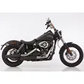 Produktbild: FALCON Double Groove Slip on Ersatzdämpfer passend für Harley davidson DYNA Low