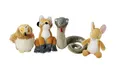Produktbild: Simba 109293107 - Gruffalo Plüschtiere - Die Charaktere von Gruffalo als Kuscheltiere, Wählen Sie zwischen Fuchs, Schlange, Eule und Maus, 18 cm, Ab 0 Monaten, Zufällige Auswahl, 1 Stück