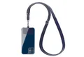 Produktbild: EAZY CASE Handykette Universal Handykette mit Breitband, Universal Handykette Chain Kordel wechselbar mit Karabiner Navy Blau