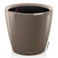 Produktbild: LECHUZA® Pflanzgefäße CLASSICO Premium LS 28 Taupe hochglänzend All-in-One
