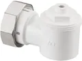 Produktbild: Oventrop Winkeladapter weiß, Gewindeanschluss M 30x1,5 (1011450)