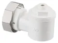 Produktbild: OVENTROP-Winkeladapter für Ventil-HK weiß, Gewindeanschluss M30x1,5