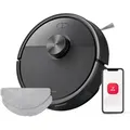 Produktbild: Roborock Q7 M5-Set Saugroboter mit Wischfunktion, 10.000Pa(Upgrade von Q5 PRO), Dual Anti-Tangle-System,Staubsauger Roboter für Teppich (Schwarz) - Schwarz