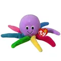 Produktbild: Ty Binky Octopus II Original Beanie Babies Regular - Weiches Plüschtier für Kinder, Teddybär, Babyspielzeug, Sammelbares Kuscheltier