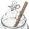 Produktbild: Honigglas mit Löffel Glas+Eiche