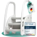 Produktbild: WOLKENGLÜCK® Tritthocker Hocker für Kinder 3 Trittstufen belastbar bis 70 KG
