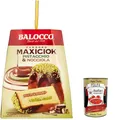 Produktbild: Balocco Pandoro Maxiciok Weihnachtssüßigkeiten gefüllt mit Pistaziencreme und Haselnusscreme,mit dunkler Schokolade überzogen und gehackte karamellisierte Pistazien 800g + Italian Gourmet polpa 400g