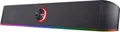 Produktbild: Trust Gaming Stereo Soundbar mit RGB Beleuchtung GXT 619 Thorne - Computer Boxen, 2.0 Lautsprecher mit RGB LED-Beleuchtung, Stromversorgung über USB, 12W, PC/Laptop, Schwarz