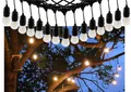 Produktbild: Biergarten-Lichterkette 1,5 + 12,5m, 15x Filamentlampe 0,8W
