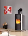 Produktbild: Kaminofen / Dauerbrandofen Hark Keno ECOplus creme-weiß 7kW