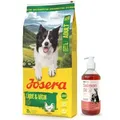 Produktbild: JOSERA Adult Leicht & Vital 12,5kg + LAB V Lachsöl für Hunde und Katzen 500ml
