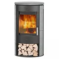 Produktbild: FIREPLACE Kaminofen Zaria, Stahl, 6 kW, Holzfach