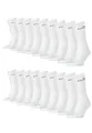 Produktbild: PUMA Sportsocken Tennissocken Crew Tennis Socken Unisex für Damen und Herren 18 Paar, Farbe:300 - white, Socken & Strümpfe:39-42