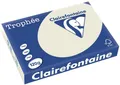Produktbild: Clairefontaine Trophée Color 1201C Grau 120g DIN-A4 - 250 Blatt farbiges Papier