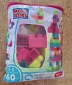 Produktbild: Mega Bloks Bausteinebeutel pink (60 Teile) (2018,) 1-5 Jahre, Kunststoff