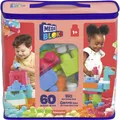 Produktbild: Mega Bloks Bausteinebeutel Medium pink, 60 Teile