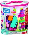 Produktbild: Mega Bloks Bausteinebeutel pink (60 Teile) 0065541084179