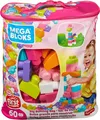 Produktbild: Mega Bloks First Builders DCH54 - Bausteinebeutel Medium 60 Teile Pinkfarben