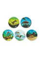 Produktbild: ergobag Klettie Set Dinosaurier - Bunt