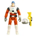 Produktbild: Buzz Lightyear HJK06 - Disney und Pixar Lightyear XL-15 Buzz Lightyear Figur, authentische Actionfigur ca. 13 cm groß mit 12 beweglichen Gelenken und Zubehörteilen, Geschenk für Kinder ab 4 Jahren