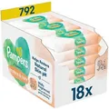 Produktbild: Pampers Feuchttücher Harmonie ProtectundCare 792 Stk, parfümiert, je 44 Stück, 18 Pack