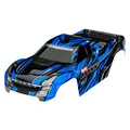Produktbild: Traxxas Karosserie blau mit Aufkleber & Clipless: Mini-Maxx (TRX10711-BLUE)