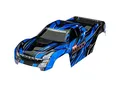 Produktbild: Traxxas Karosserie mit Aufkleber & Clipless, für Mini-Maxx, blau #10711-BLUE
