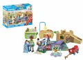 Produktbild: PLAYMOBIL MyLife Promo Pack 71649 Krabbelgruppe, inklusive fünf Figuren, Spielturm, Rutsche und vielen niedlichen Accessoires, detailreiches Spielzeug für Kinder ab 4 Jahren