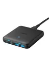 Produktbild: Anker USB-C Ladegerät, 543 (65W II) PIQ 3.0 & GaN 4-Port Netzteil, Dünnes Design, Zwei USB-C Anschlüsse (45W Max), iPad Ladegerät für MacBook, Laptop, iPad Pro, iPhone 16/15