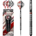 Produktbild: Karella HiPower 90% Tungsten Steeldart, 22g, für Klassische Dartscheibe, 3 Dartpfeile mit Metallspitze, Dartboard, Wolfram, Profidart mit Flight und Shaft