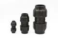 Produktbild: Kunststoff Verschraubung Kupplung 32mm Muffe Klemmverbinder Fitting PE Rohr