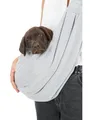 Produktbild: Trixie Junior Pet Front Carrier Soft Light Grey 22x20x60cm Up to 5kg