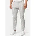 Produktbild: Jeff Anzughose Herren JFLeo Anzug Hose Herrenhose in 3 Farben erhältlich, kariert grau 38/32