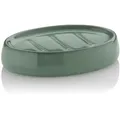 Produktbild: Seifenschale Liana Keramik piniengrün 12,0x9,5x2,5cm