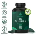 Produktbild: Bio Spirulina Presslinge - 600 Tabletten (500mg) Algen - Vegan - TRUE NATURE®