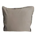 Produktbild: Vario Kissenbezug Renforce Stone Washed kitt, 40 x 40 cm Bettwäsche