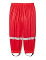 Produktbild: Playshoes Matschhose Regenlatzhose Fleece-Futter Unisex Kinder Wind- und wasserdichte Regenhose Regenbekleidung, rot Bundhose, 116