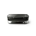 Produktbild: Philips HD6212/90 Tischgrill, 2400 W - Schwarz/Silber