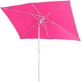 Produktbild: Mendler Sonnenschirm N23, Gartenschirm, 2x3m rechteckig neigbar, Polyester/Alu 4,5kg UV-Schutz 50+ ~ pink