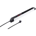 Produktbild: Shiverpeaks S/CONN maximum connectivity Alu Steckdosenleiste 6-fach mit Überlast- und Überspannungsschutz (6x, CEE 7/3, 1.50 m) (09-20565)