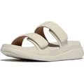 Produktbild: Fitflop F-Mode GO Adjustable Flatform Two-Bar Slides Sandale beige|braun 43 EU