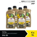 Produktbild: Total Quartz Ineo Efficiency 0W-30 BMW LL ACEA C3 Motoröl 4x1 Liter = 4 Liter