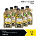 Produktbild: Total Quartz Ineo Efficiency 0W-30 BMW LL ACEA C3 Motoröl 6x1 Liter = 6 Liter