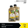 Produktbild: Total Quartz Ineo Efficiency 0W-30 BMW LL ACEA C3 Motoröl 2x1 Liter = 2 Liter