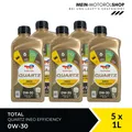 Produktbild: Total Quartz Ineo Efficiency 0W-30 BMW LL ACEA C3 Motoröl 5x1 Liter = 5 Liter