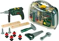 Produktbild: Theo Klein 8416 Bosch Werkzeugkoffer, groß | 16-teiliges Werkzeug-Set | Inkl. batteriebetriebenem Bohrer mit Licht und Sound | Maße: 32 cm x 8 cm x 29 cm | Spielzeug für Kinder ab 3 Jahren